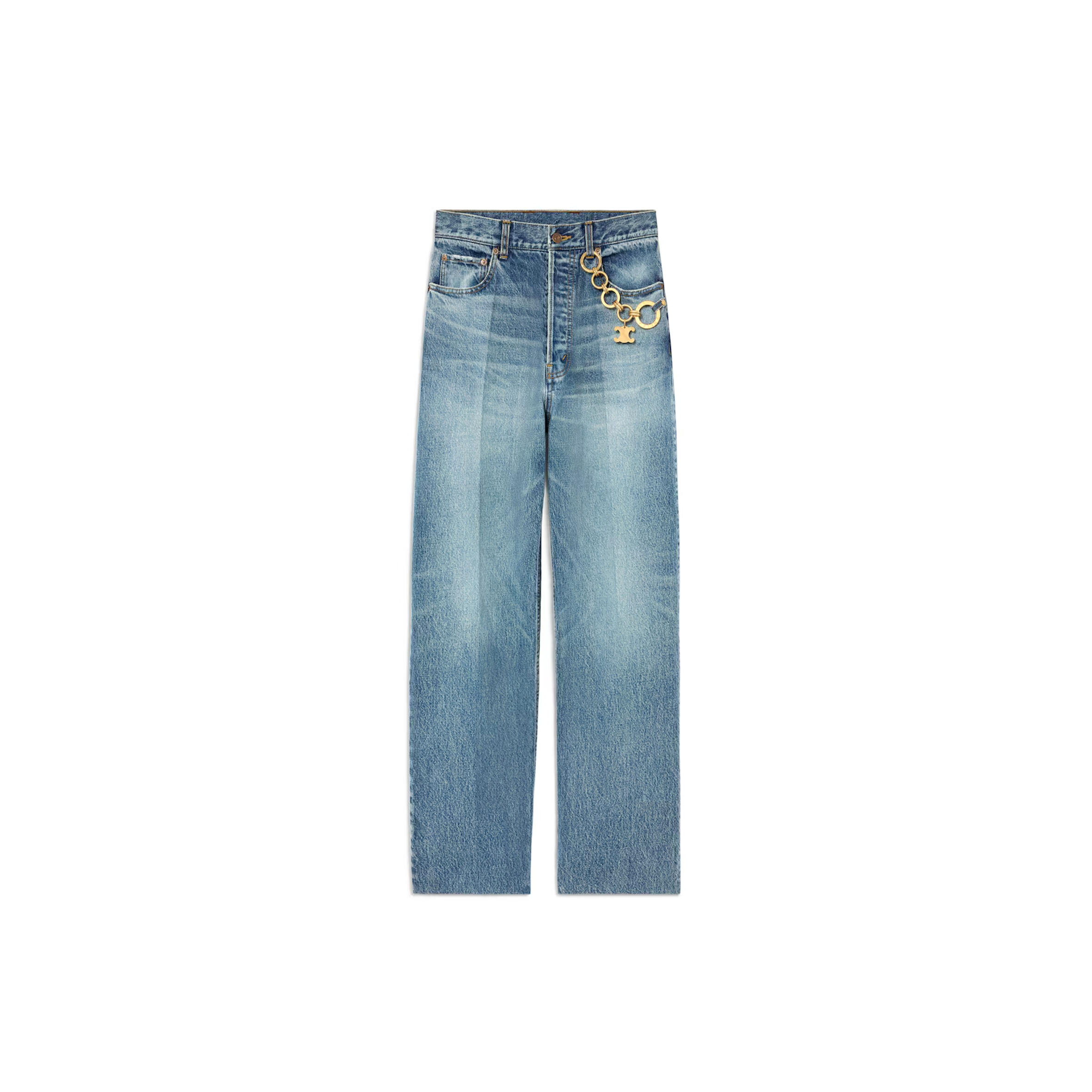 CELINE BOYFRIEND JEANS 002 IN COTTON DENIM RP0IU930F.GFV6
